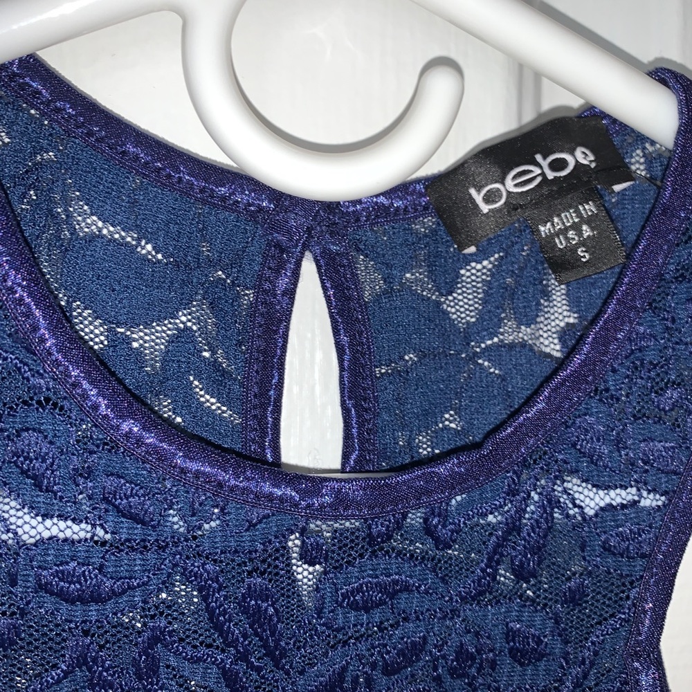 Bebe Lace Tank - Picture 2 of 6